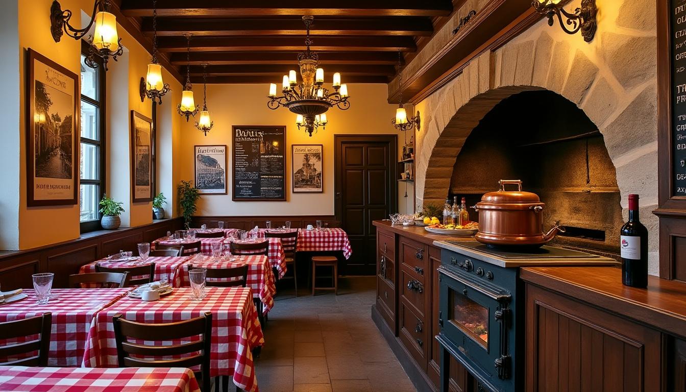 découvrez daniel et denise créqui, un bouchon lyonnais authentique et convivial, où vous dégusterez des spécialités traditionnelles dans une ambiance chaleureuse.