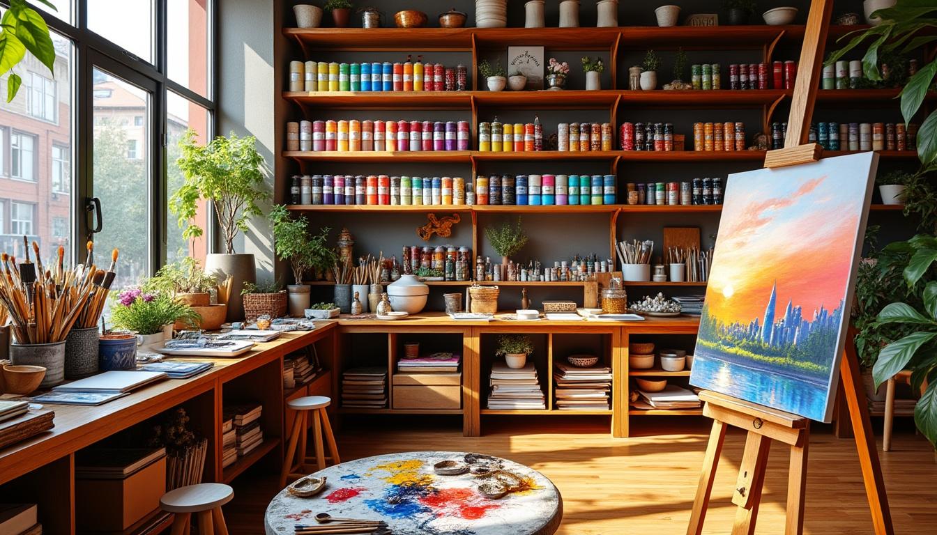 explorez l'univers créatif de rougier&plé à lyon, votre destination incontournable pour tous vos projets artistiques, avec une large gamme de fournitures de qualité.