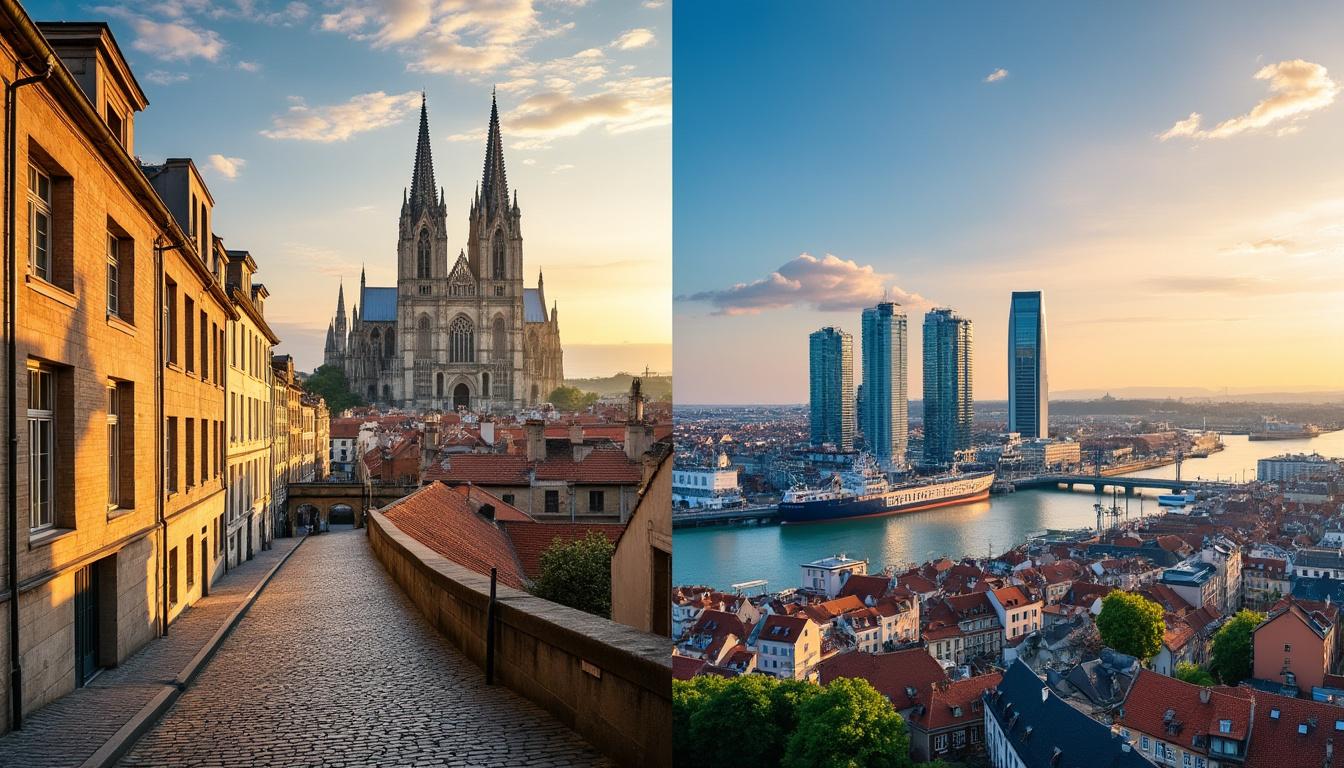 explorez lyon et le havre, deux villes françaises alliant riche histoire et modernité, pour un voyage culturel unique entre patrimoine et innovation.